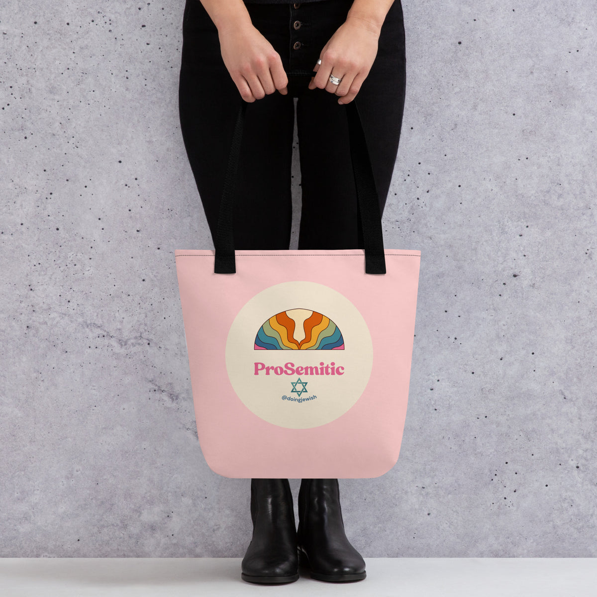 Proseminic ProSemitic Tote bag - Color Handle – Prosemitic