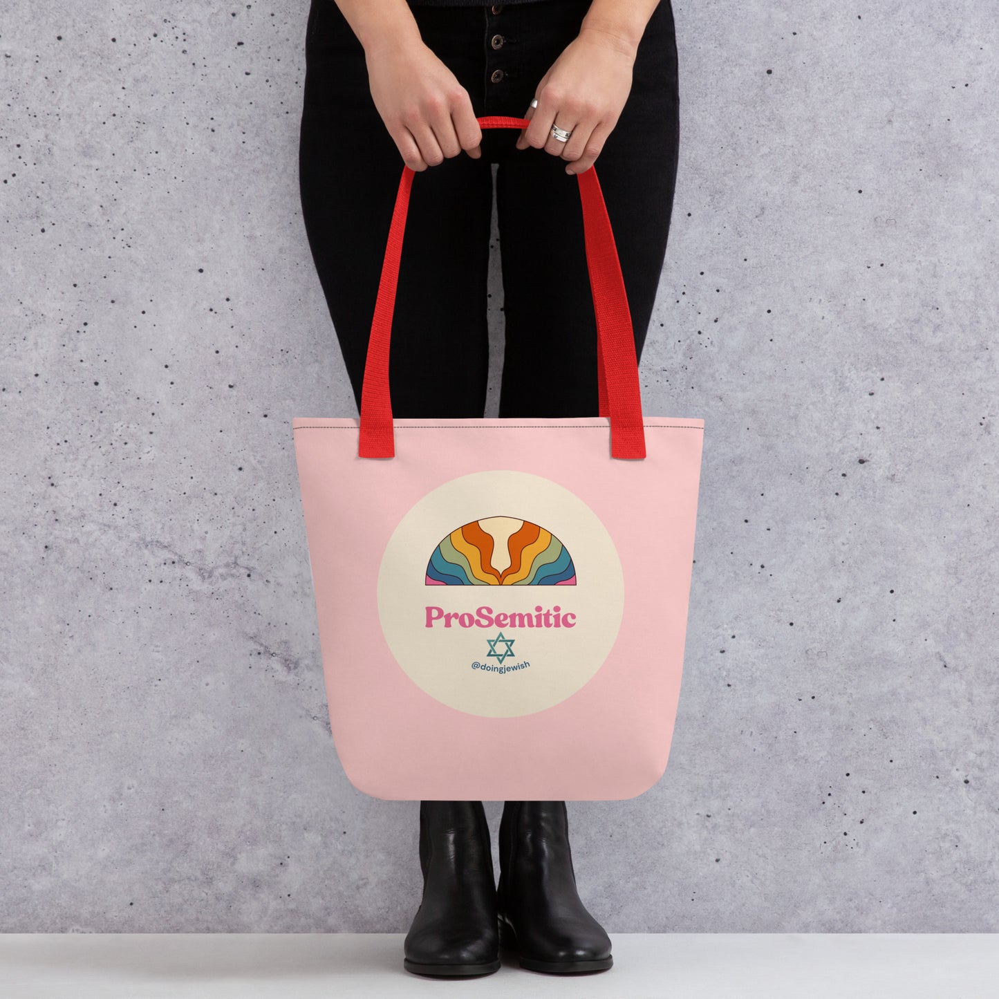 ProSemitic Tote bag - Color Handle