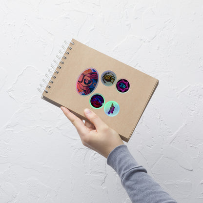 ProSemitic Heroes Holographic stickers