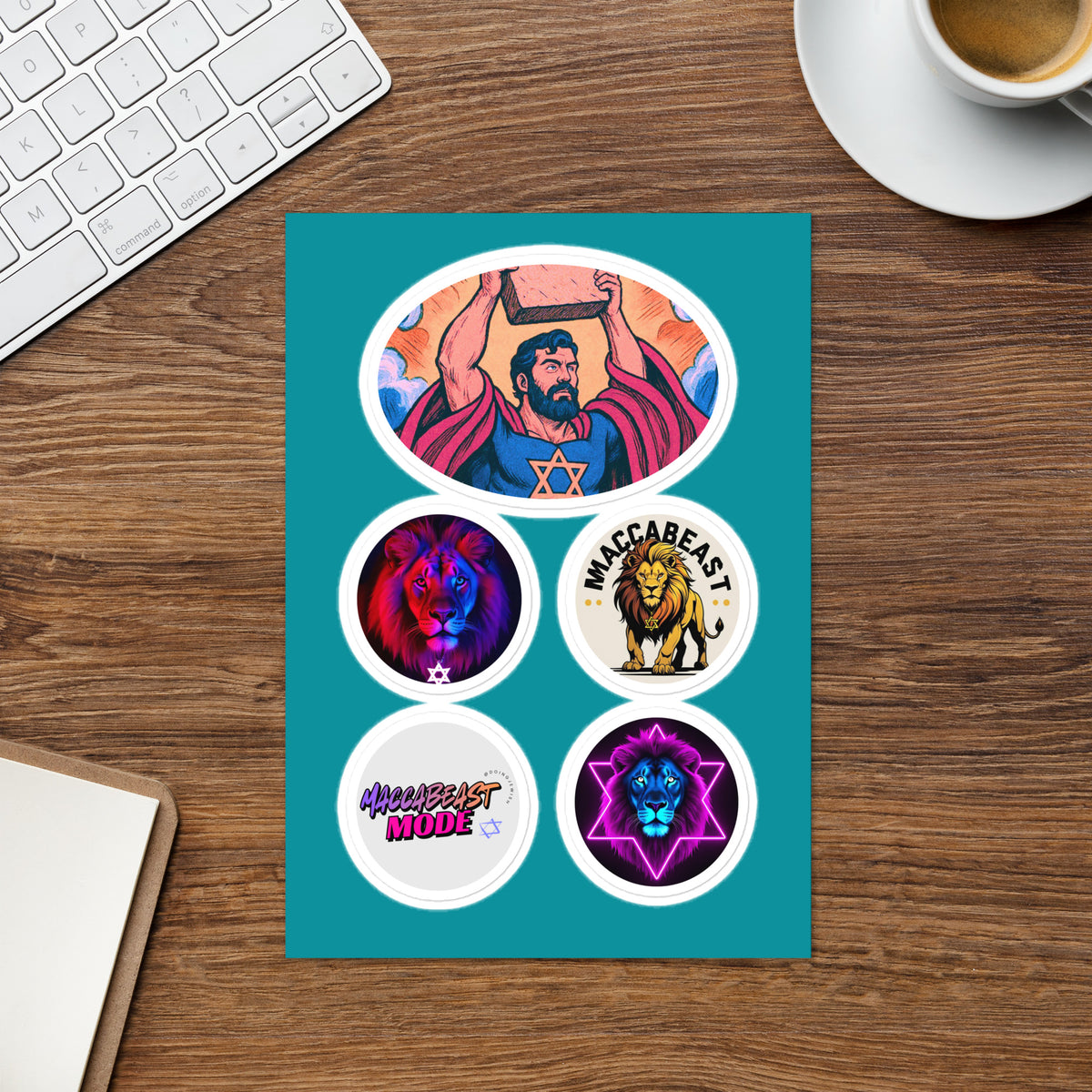Proseminic ProSemitic Heroes Sticker Starter Pack – Prosemitic
