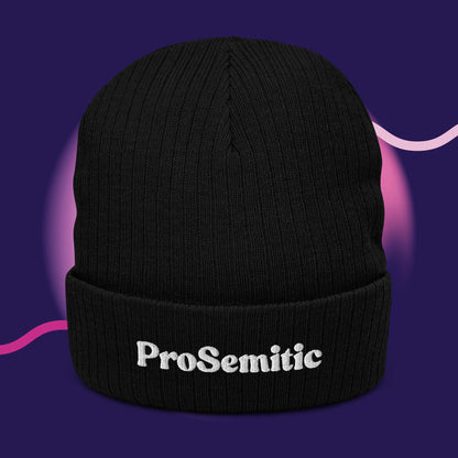 ProSemitic Ribbed knit beanie