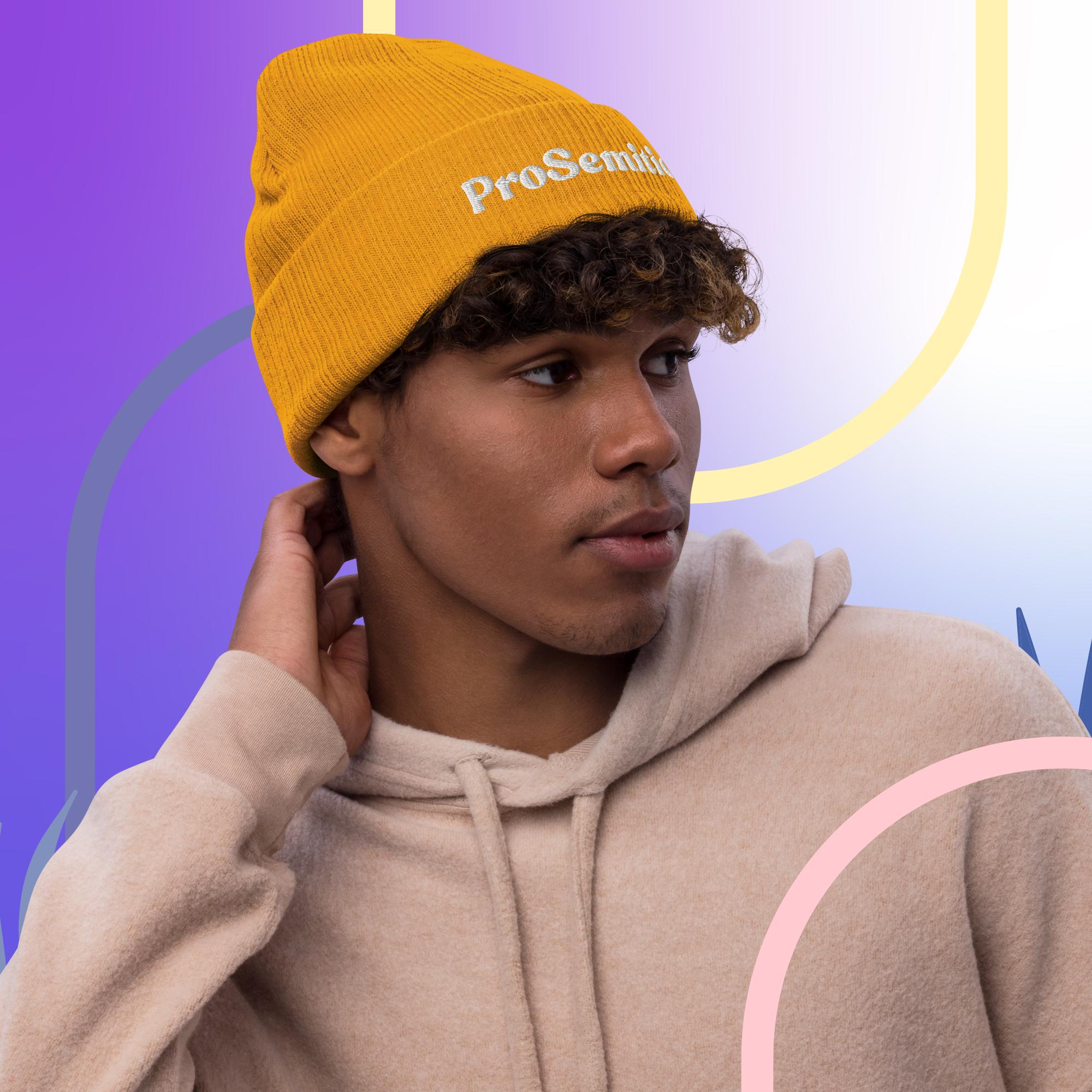 Proseminic ProSemitic Ribbed knit beanie – Prosemitic