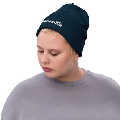 ProSemitic Ribbed knit beanie